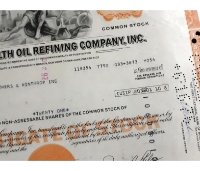 Amerika New York 1976 Commonwealth Oil Refining 3 2x