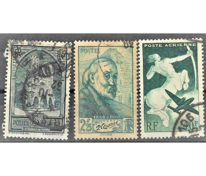Klasik fransız pulları 3pul 9.5 euro