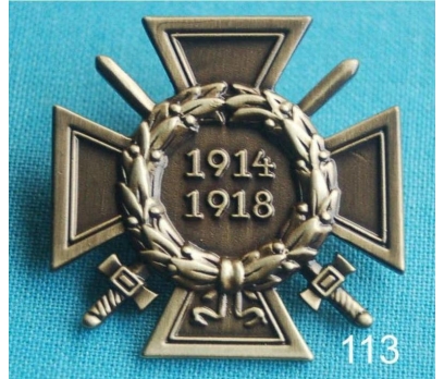 WWI Birinci Dünya Savaşlı Kara Kuvvetleri Madalya- 2 2x