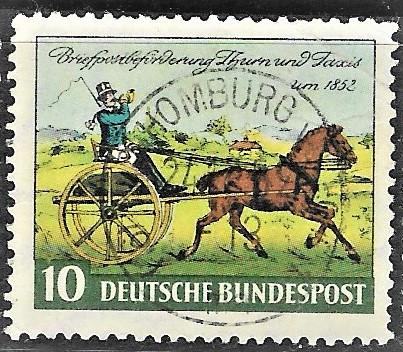 Alman posta hizmekleri 100 cü yıl dönümü 3,5 euro 1