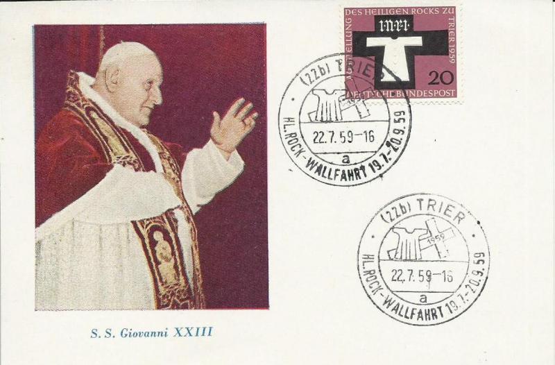 ALMANYA (BATI) 1959 TRİER'DEKİ KUTSAL CEKET SERGİS 1