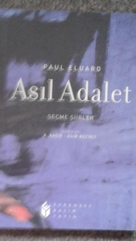 ASIL ADALET PAUL ELUARD 1