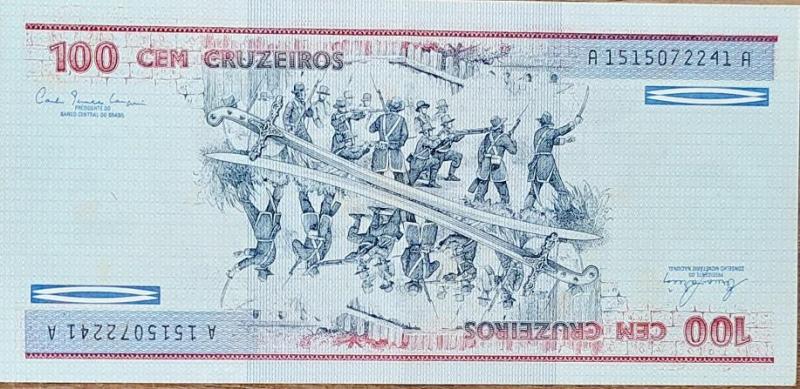 BREZİLYA 100 Cruzeiros, (1981) ÇA 2