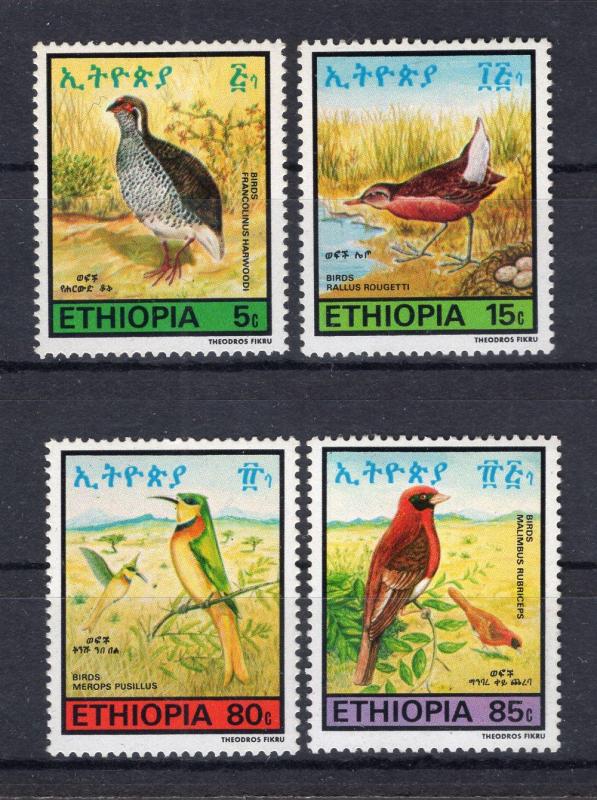 ETYOPYA ** 1985 KUŞLAR (4) 1