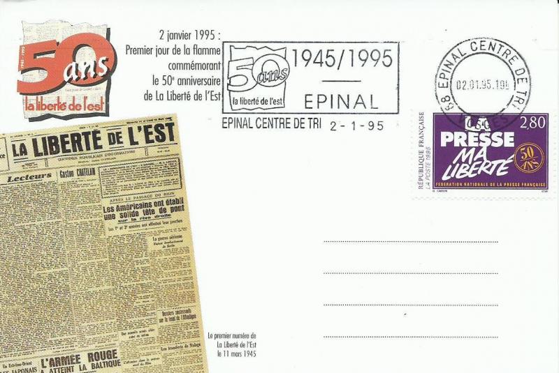 FRANSA 1994 FRANSIZ BASIN FEDERASYONU'NUN 50.YILI 1
