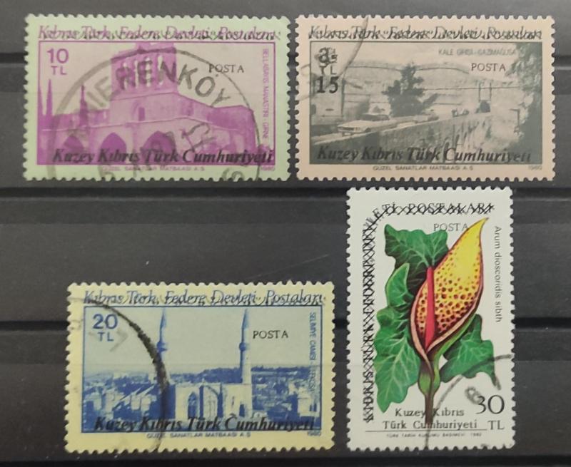 Kıbrıs 1987 Sürsarjlı Posta 1