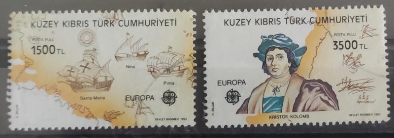 Kıbrıs 1992 Europa Cept 1
