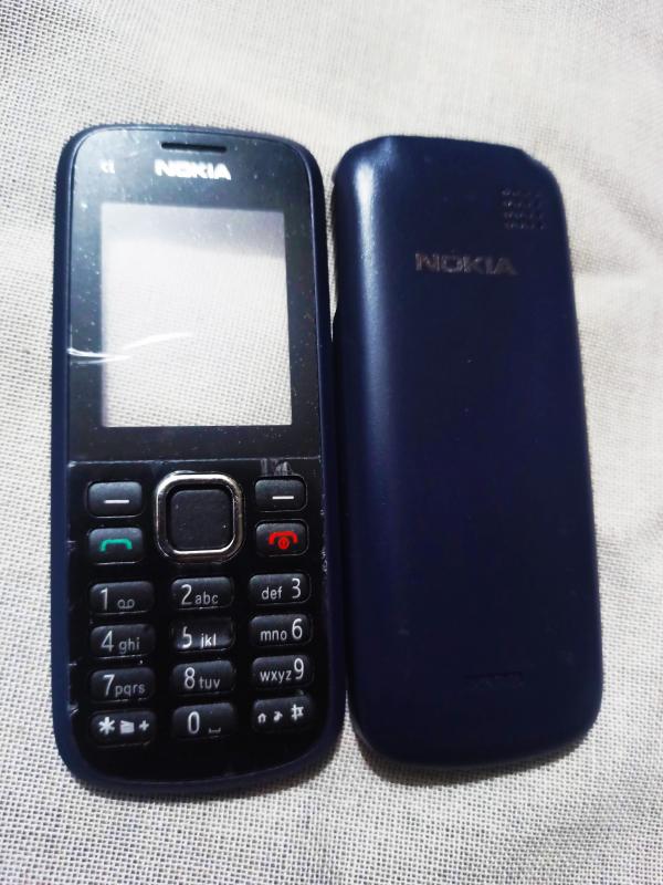 Nokia C1-02 Orjinal Sıfır Kapak Tuş Full set 1