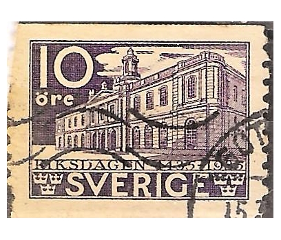 102yllık isveç pulları damgalı 5,5$ katalog .F 2