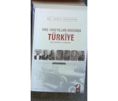 1945-1950) YILLARI ARSINDA TÜRKİYE / 1. CİLT Sabit 1 2x
