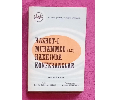 HAZRET-İ MUHAMMED (A.S.) HAKKINDA KONFERANSLAR SEY 1 2x