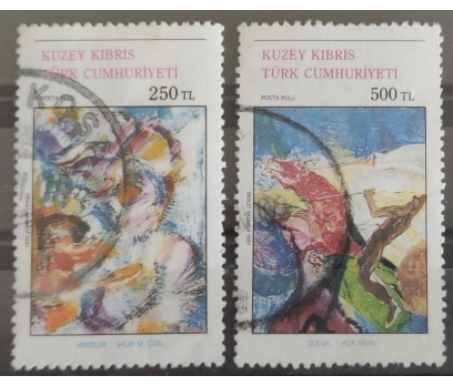 Kıbrıs 1991 Sanat Eserleri 1 2x