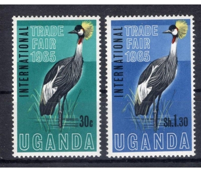 UGANDA ** 1965 /  TAÇLI TURNA (6) 1 2x