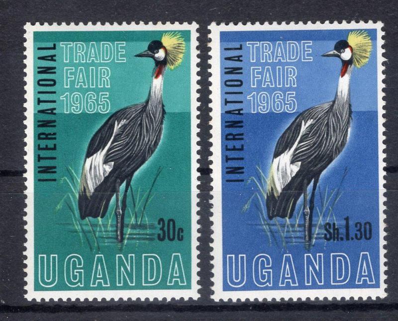 UGANDA ** 1965 /  TAÇLI TURNA (6) 1