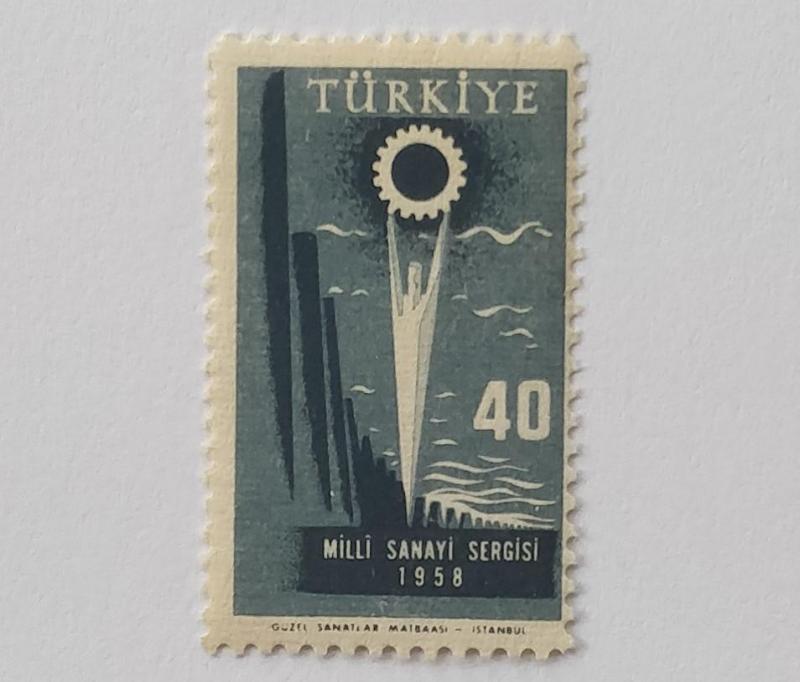 1958  T. MİLLİ SANAYİ SERGİSİ TAM SERİ (MNH) 1