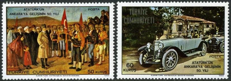 1969 DAMGASIZ ATATÜRK'ÜN ANKARA'YA GELİŞİNİN 50. Y 1