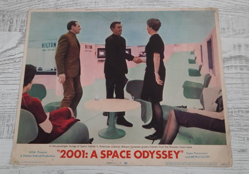 2001: A SPACE ODYSSEY STANLEY KUBRICK LOBİ KART 1