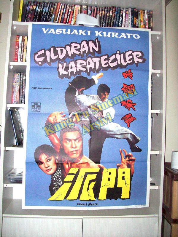 Çıldıran Karateciler - Kung Fu, Karate Sinema Afiş 1