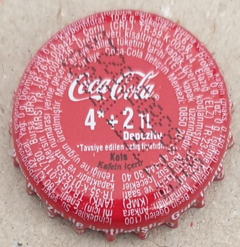 Coca Cola Depozitolu Kapak 4+2 TL Goldcap (4) 1