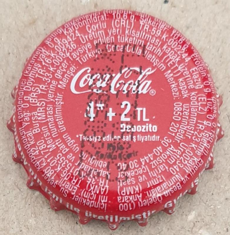 Coca Cola Depozitolu Kapak 4+2 TL Goldcap (5) 1