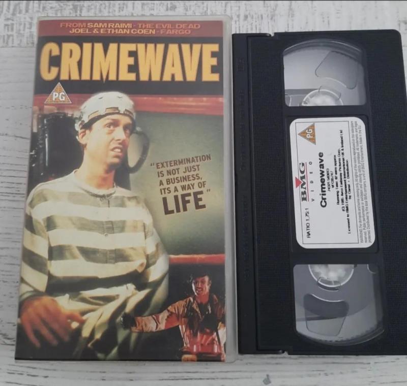 CRIME WAVE YABANCI VHS Film 1