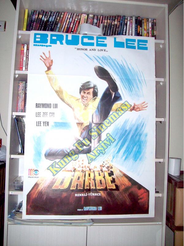 Darbe - Arkadaşım Bruce Lee - Karate Sinema Afişi 1