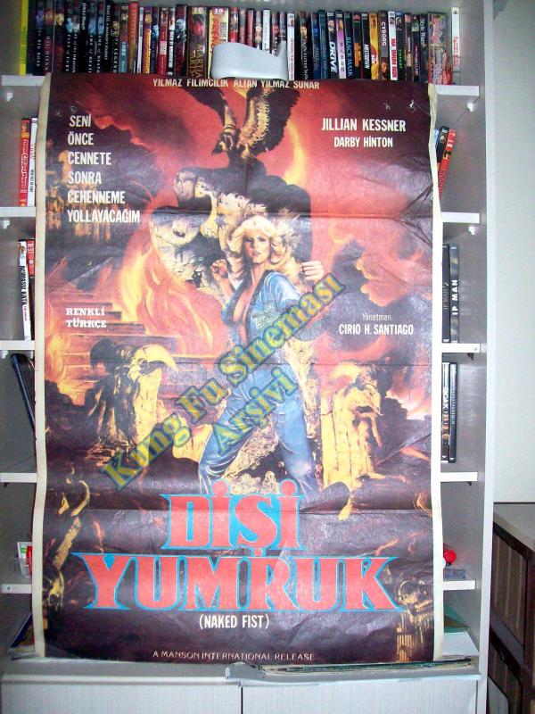 Dişi Yumruk - Kung Fu, Karate Sinema Afişi 1