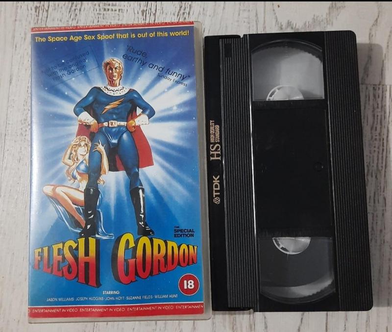 FLESH GORDON YABANCI VHS Film 1