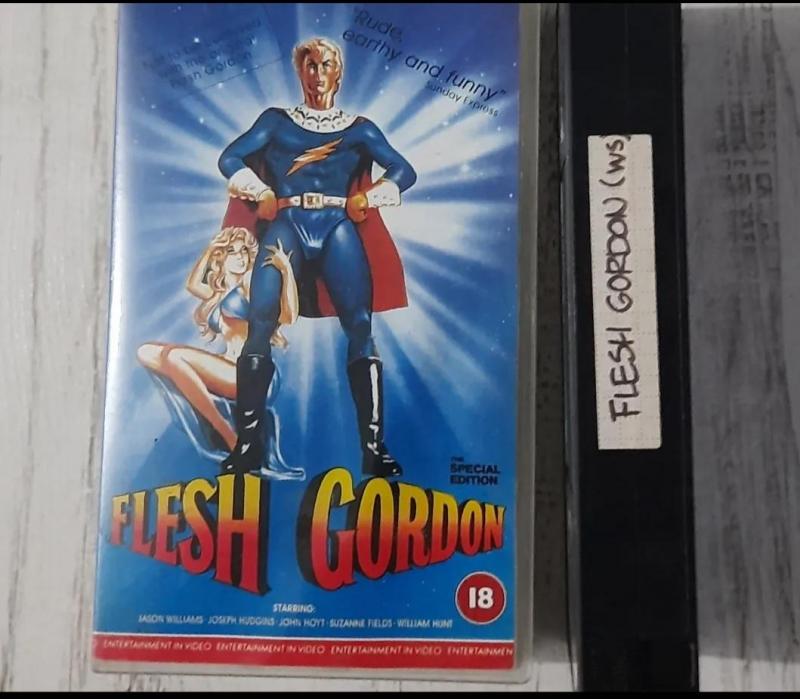 FLESH GORDON YABANCI VHS Film 3