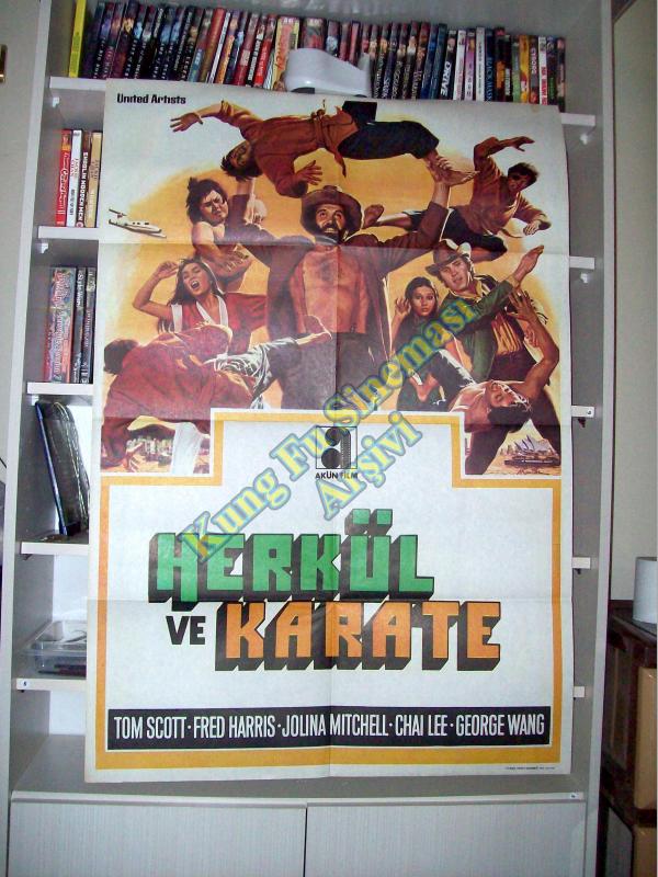 Herkül ve Karate - Kung Fu, Karate Sinema Afişi 1