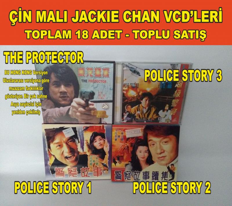 Jackie Chan - 18 VCD - TOPLU SATIŞ 1
