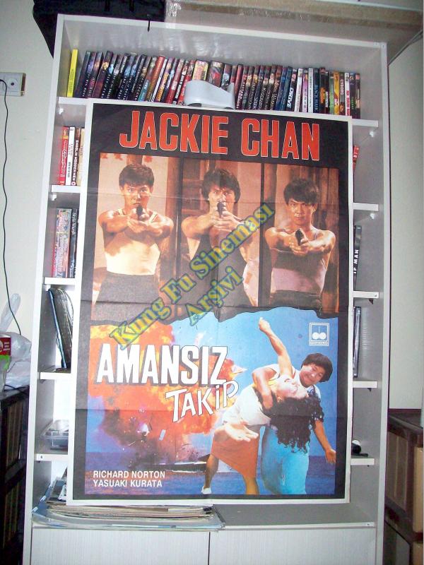 Jackie Chan - Amansız Takip - Kung Fu, Karate Afiş 1