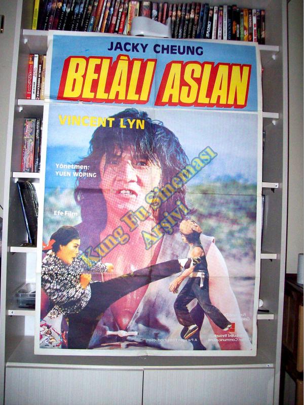 Jackie Chan - Belalı Aslan - Karate Sinema afişi 1