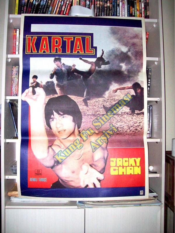 JACKY CHAN - KARTAL - Kung Fu Karate - Sinema Afiş 1