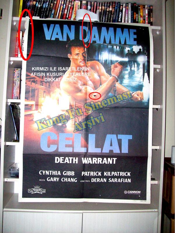 Jean Claude Van Damme - Cellat - Sinema Afişi 1