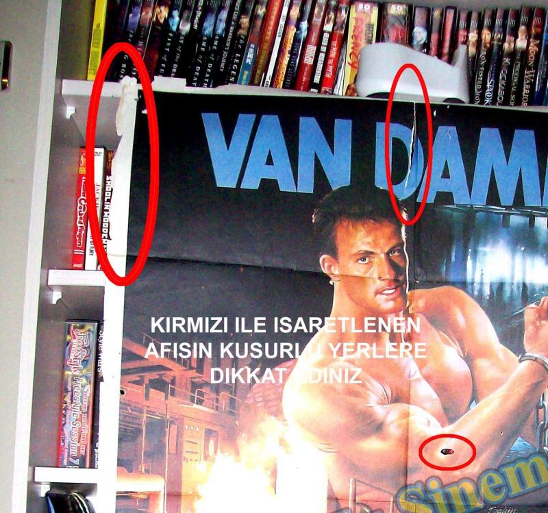 Jean Claude Van Damme - Cellat - Sinema Afişi 2