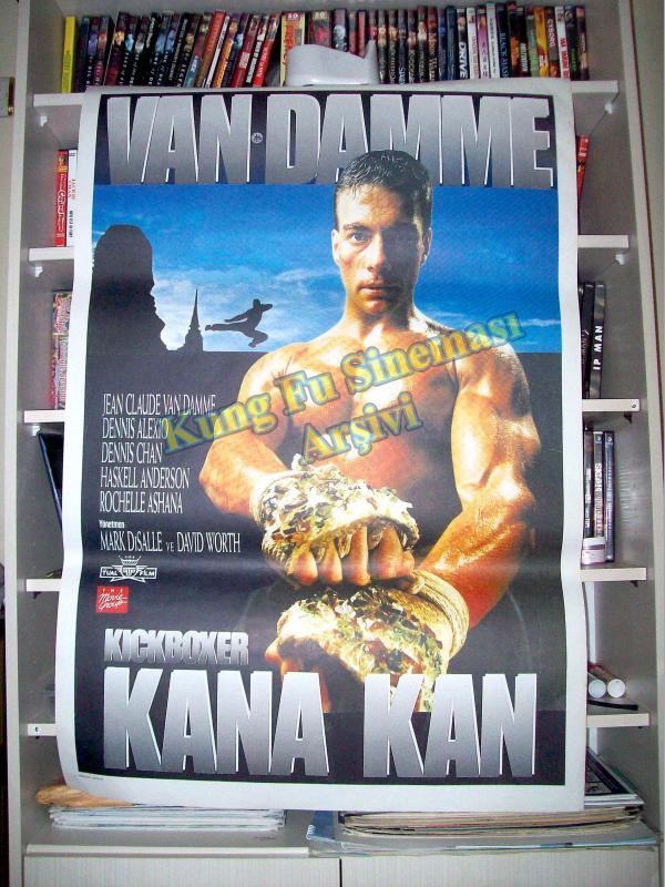 Jean Claude Van Damme - Kana Kan - Sinema Afişi 1