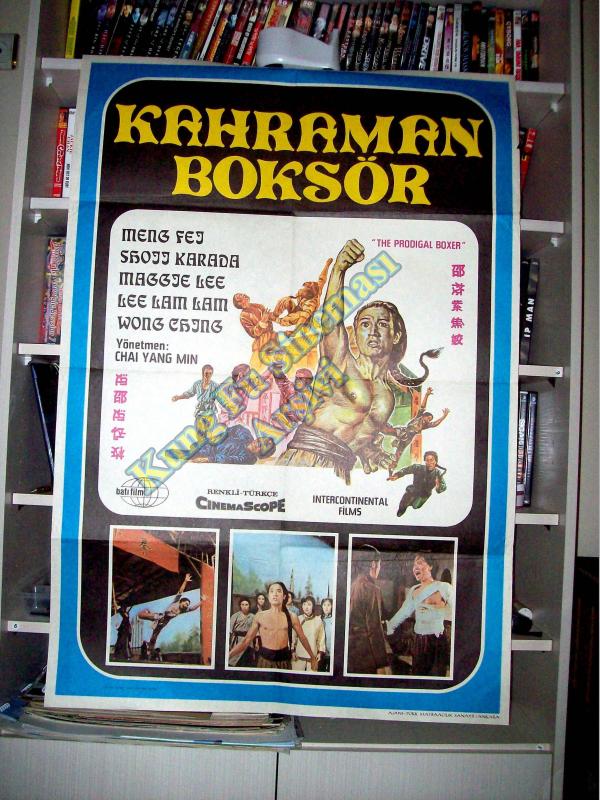 Kahraman Boksör - Karate Sinema Afişi çizim afiş 1