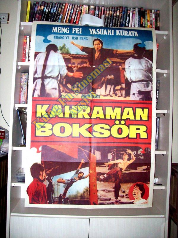 Kahraman Boksör - Kung Fu, Karate Sinema Afişi 1