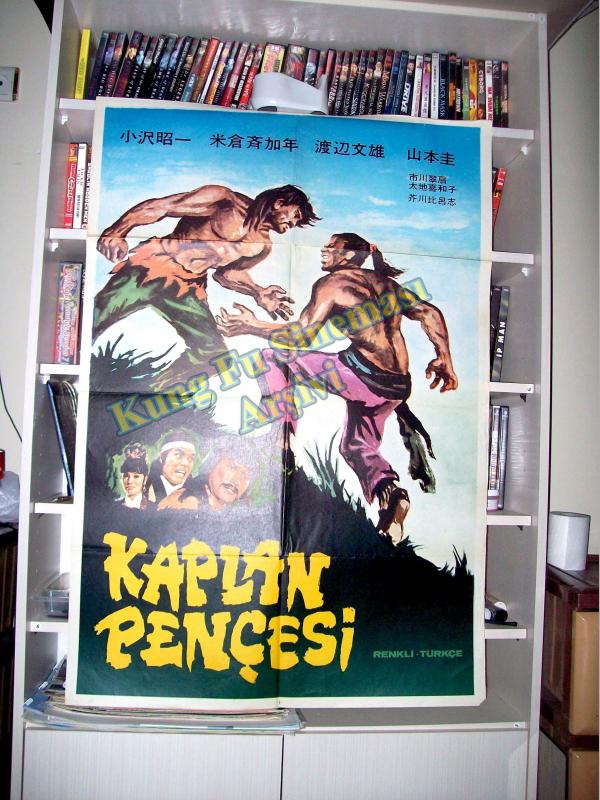 Kaplan Pençesi - Kung Fu, Karate Sinema Afişi 1