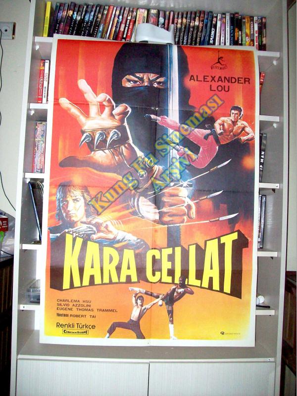 Kara Cellat - Karate - Ninja - Sinema Afişi 1