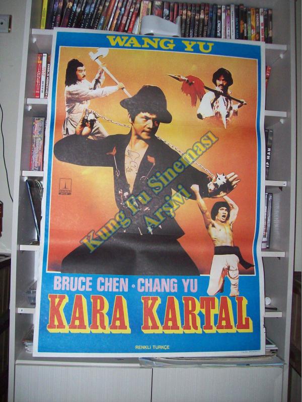 Kara Kartal - Kung Fu, Karate Sinema Afişi 1
