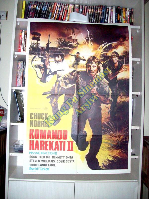 Komando Harekatı 2 - Chuck Norris - Sinema afişi 1