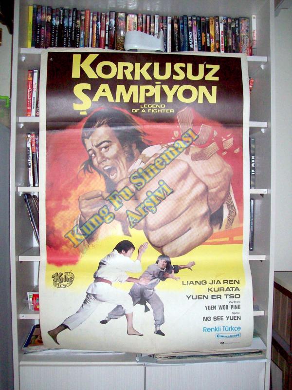 Korkusuz Şampiyon - Kung Fu Karate - Sinema Afişi 1