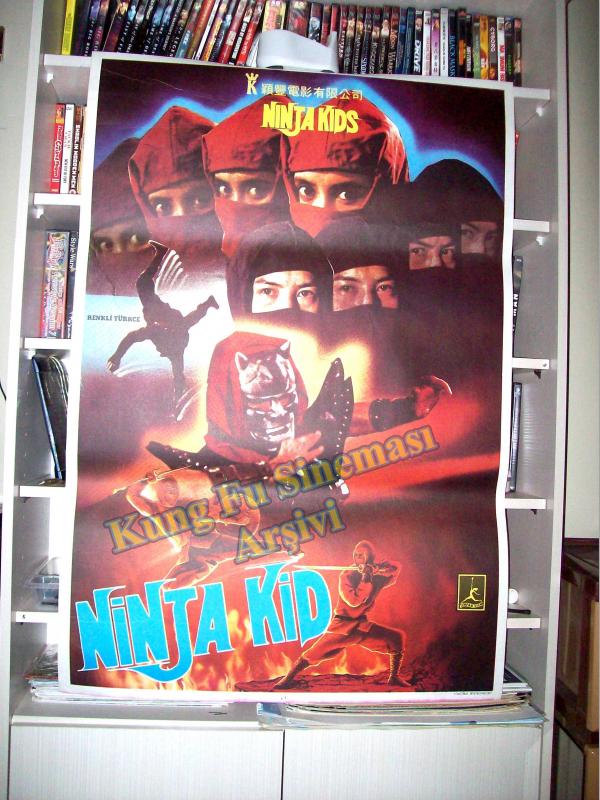 NINJA KID - Kung Fu, Karate Sinema Afişi 1
