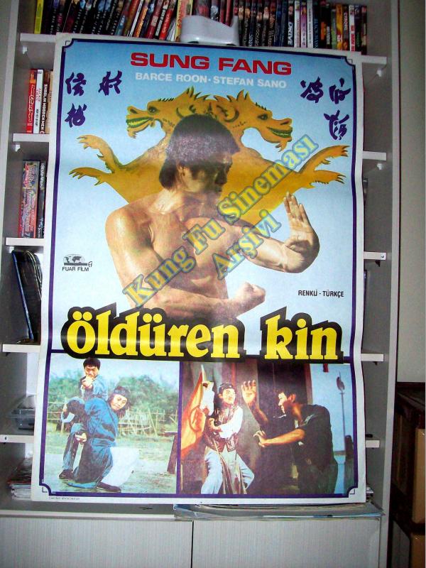 Öldüren Kin - Kung Fu, Karate Sinema Afişi 1