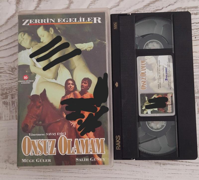 ONSUZ OLAMAM ZERRİN EGELİLER VHS FİLM 1