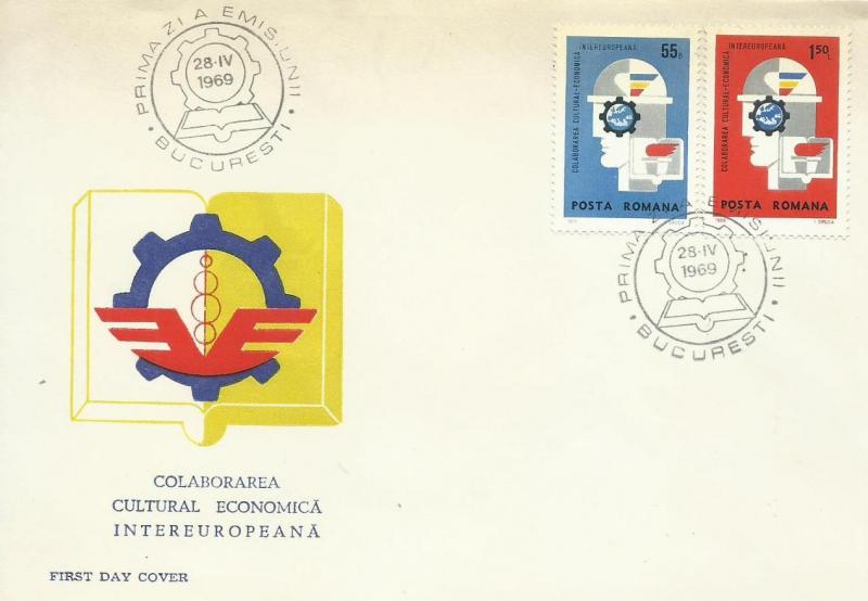 ROMANYA 1969 İNTEREUROPEANA FDC 1