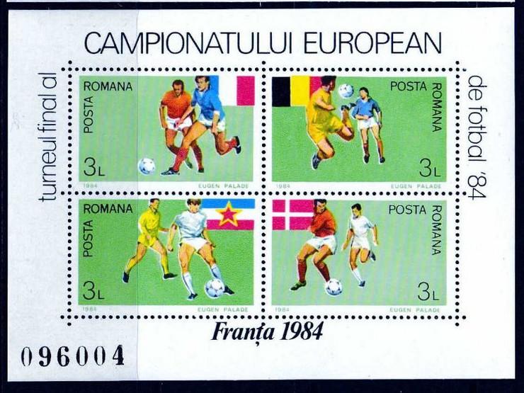 ROMANYA 1984 DAMGASIZ AVRUPA FUTBOL ŞAMPİYONASI BL 1