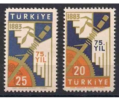 1957 İstanbul Yüksek İktisat ve Ticaret Damgasız**